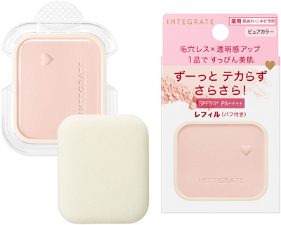 すっぴんメイカー トーンアップパウダーUV （レフィル）　販売名：インテグレート 薬用ＵＶパウダー                                              